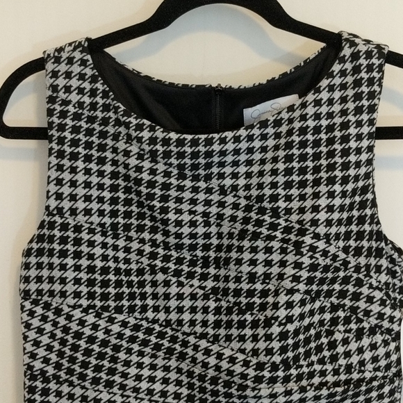 Jessica Simpson semi hounds tooth dress - Picture 2 of 11